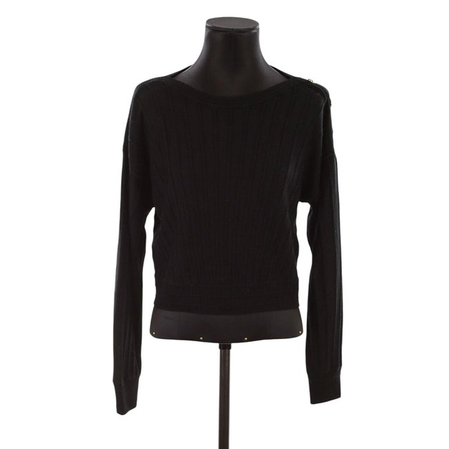 Pull en laine - Très Bon État noir <span itemprop=