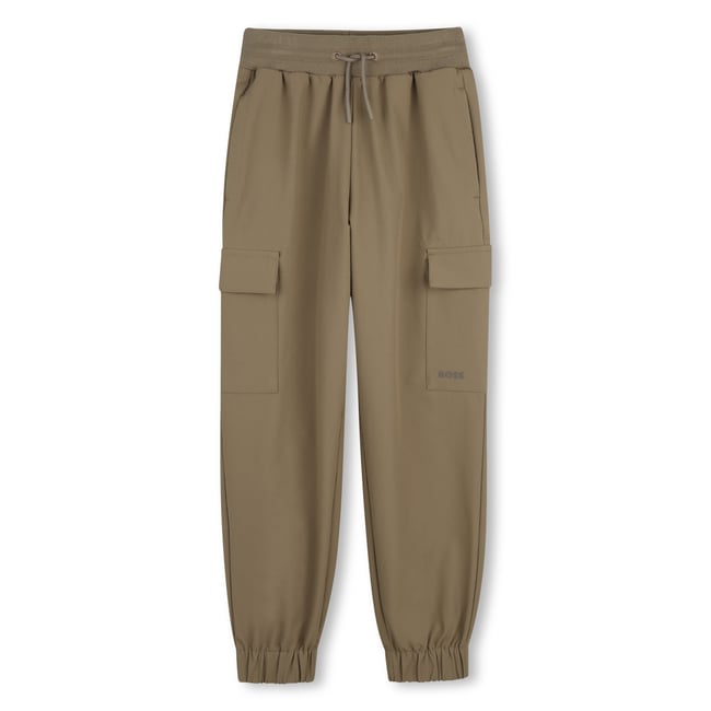 Pantalon cargo dark taupe <span itemprop=