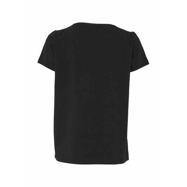 Shownicer Blusa Donna A Maniche Corte Scollo A V, Pipistrello In Pizzo, Tinta Unita, Elegante Morbida, Top Estivo Per Ufficio E Tempo Libero