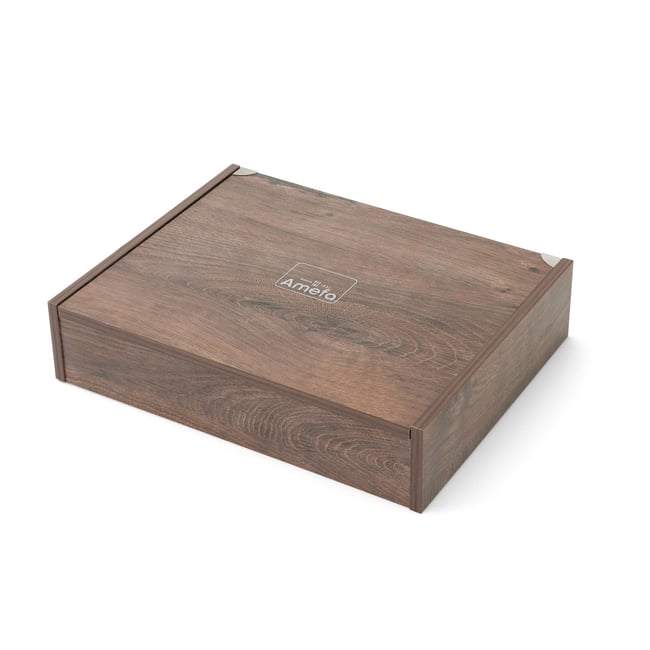 Coffret de rangement 24 couverts - COFFRE BOIS bois <span itemprop=