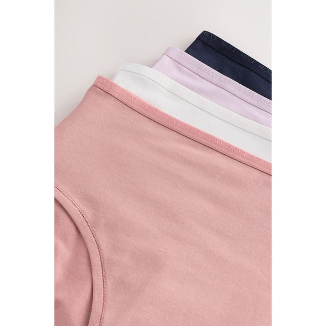 String confort ultime avec logo, lot de 4 marine/rose/crème <span itemprop=