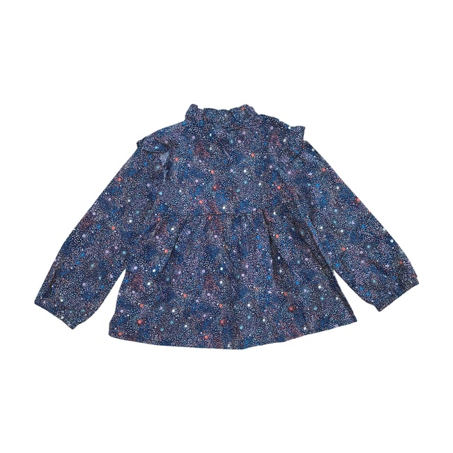 Blouse enfant - Très bon état bleu <span itemprop=