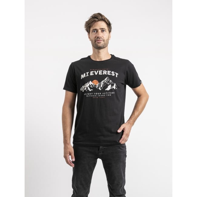 T-shirt Manches Courtes Pur Coton Jakiwi - RITCHIE