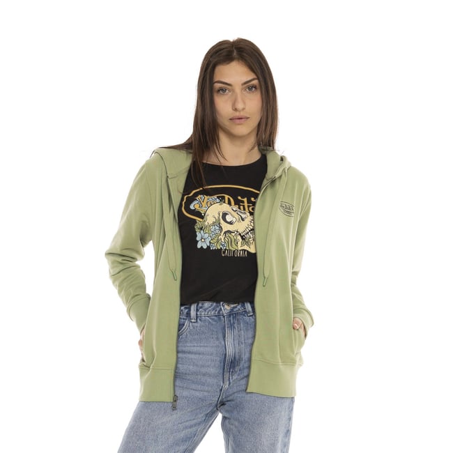 Sweat à capuche Desert vert <span itemprop=