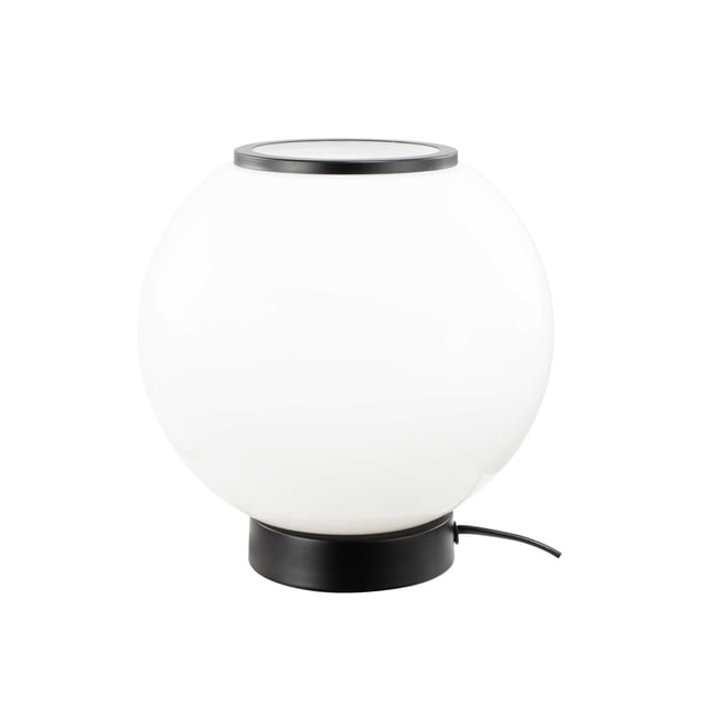 Lampe à poser en verre & métal, SILEA - C-CREATION