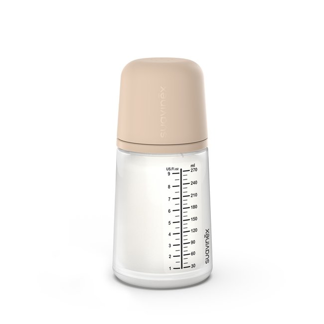 Biberon anti-colique 270 ml - débit moyen - SUAVINEX