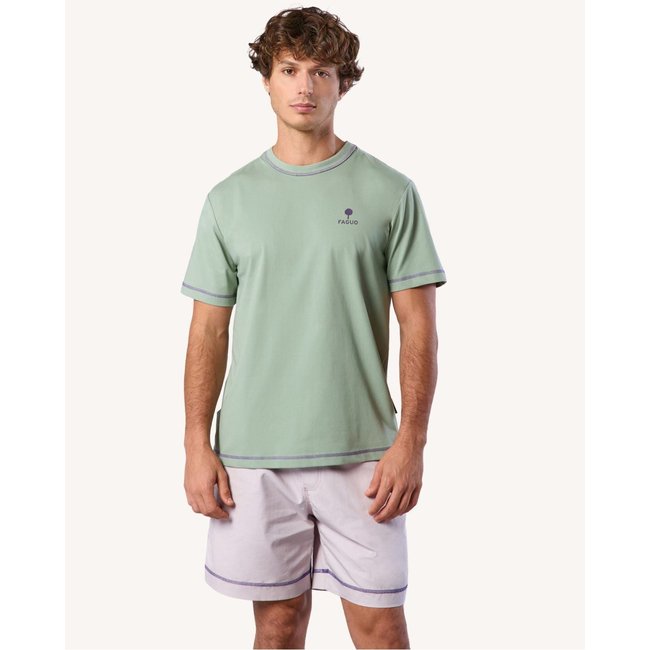 T-shirt LUGNY LUGNY vert clair <span itemprop=