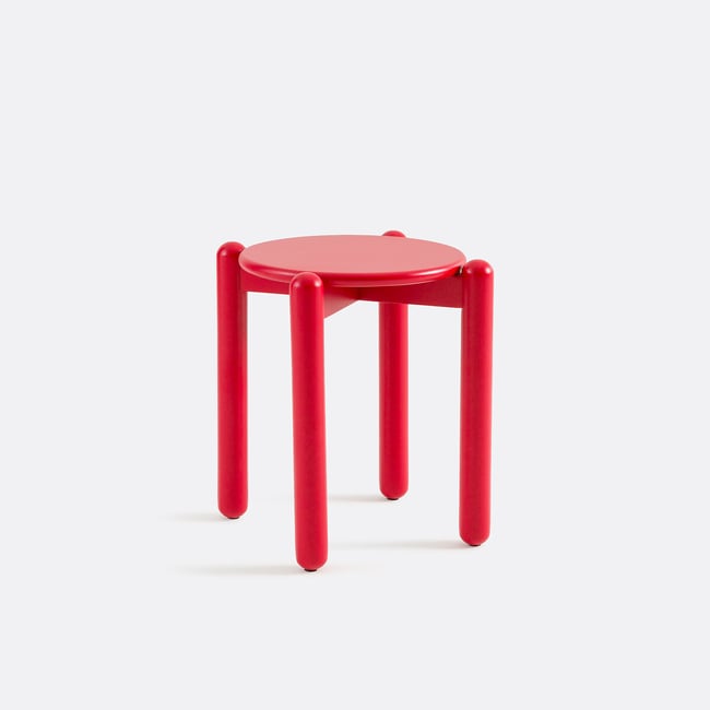 Tabouret hêtre massif coloré, Coloquo - LA REDOUTE INTERIEURS