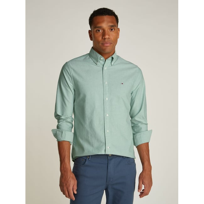 Chemise coupe standard boutonnée  - TOMMY HILFIGER