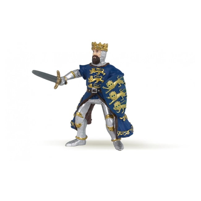39329 Roi Richard Bleu figurine - PAPO