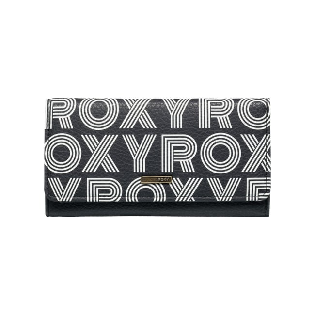 Portefeuille 3 volets HAZY DAZE. noir anthracite calif dreams <span itemprop=