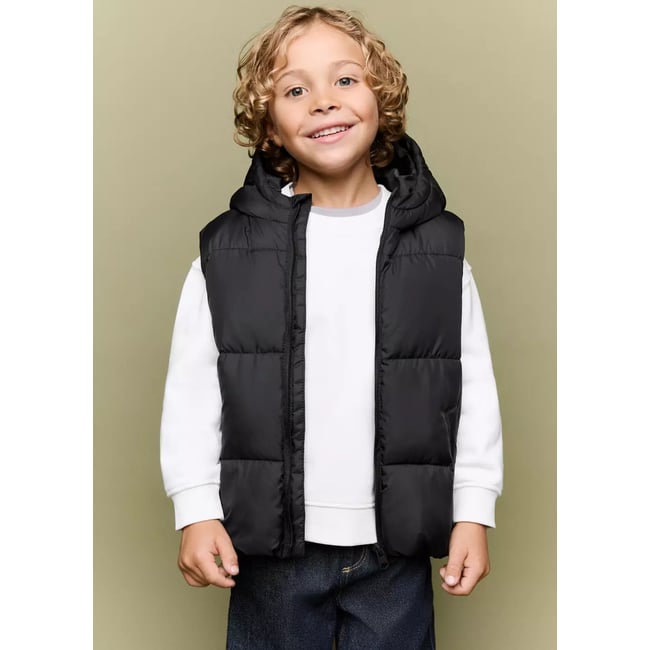 Gilet matelassé à capuche - MANGO BABY
