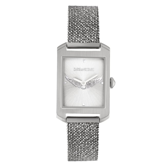 Montre Analogique  VOLTAIRE argenté argenté argenté <span itemprop=