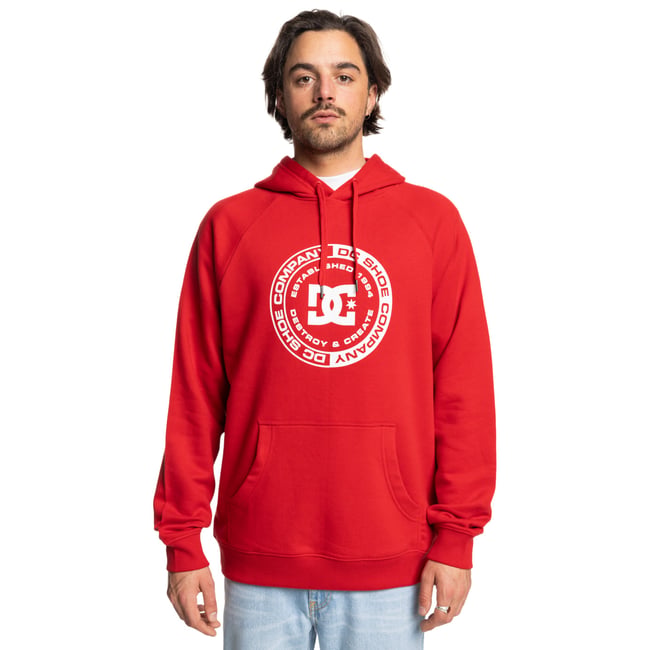 Sweat à capuche. rouge barbados cherry <span itemprop=