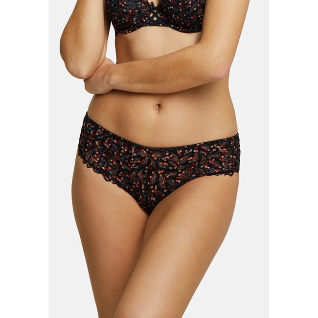Shorty DIVINE POP imprimé divine gourmand noir <span itemprop=