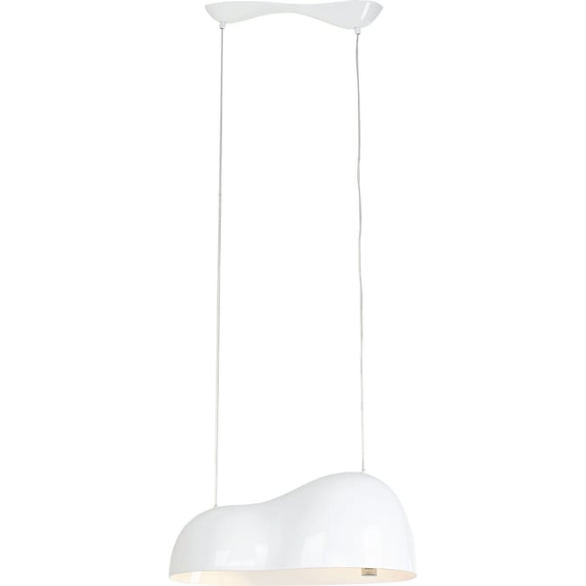 Suspension Cloud Beam Double blanc 70cm blanc <span itemprop=