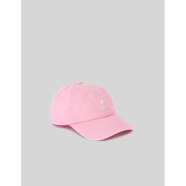 Casquette brodée rose <span itemprop=