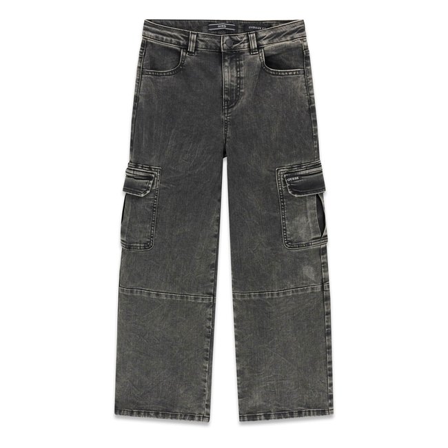 Jeans Cargo gris <span itemprop=