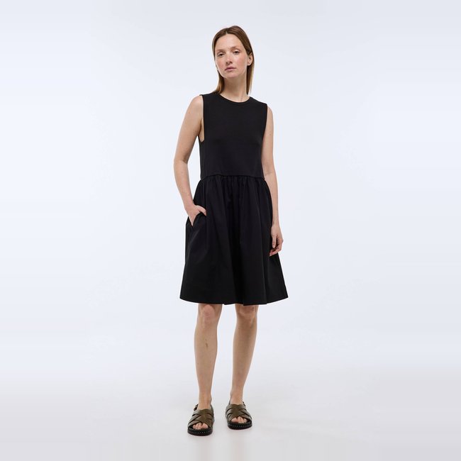 Robe débardeur courte en coton - MONOPRIX
