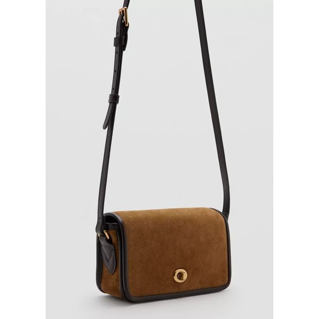 CROSSBODY BAG TERESA marron moyen <span itemprop=