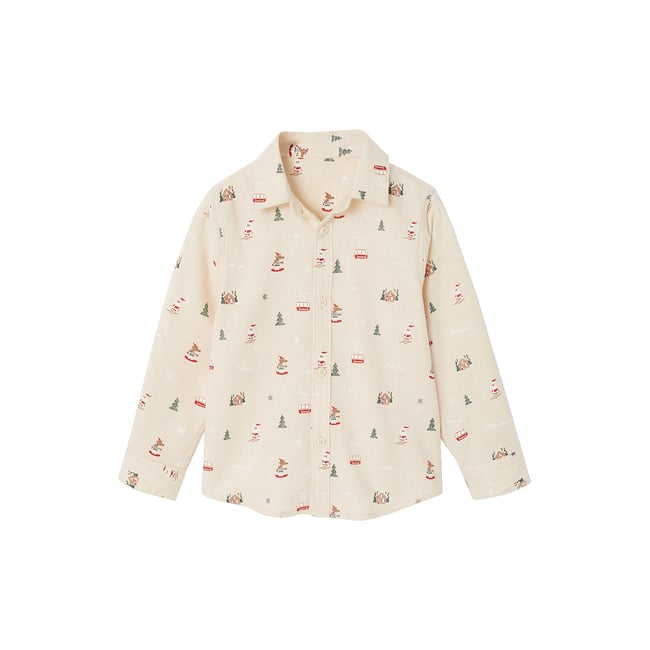Chemise écru <span itemprop=