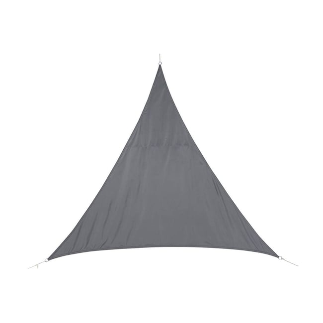 Voile d'ombrage triangulaire 2x2m déperlante CURACAO - HESPERIDE