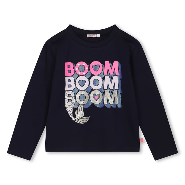 T-shirt à manches longues indigo blue <span itemprop=