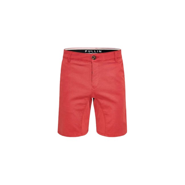 SHORT CHINO CHERRY rouge <span itemprop=