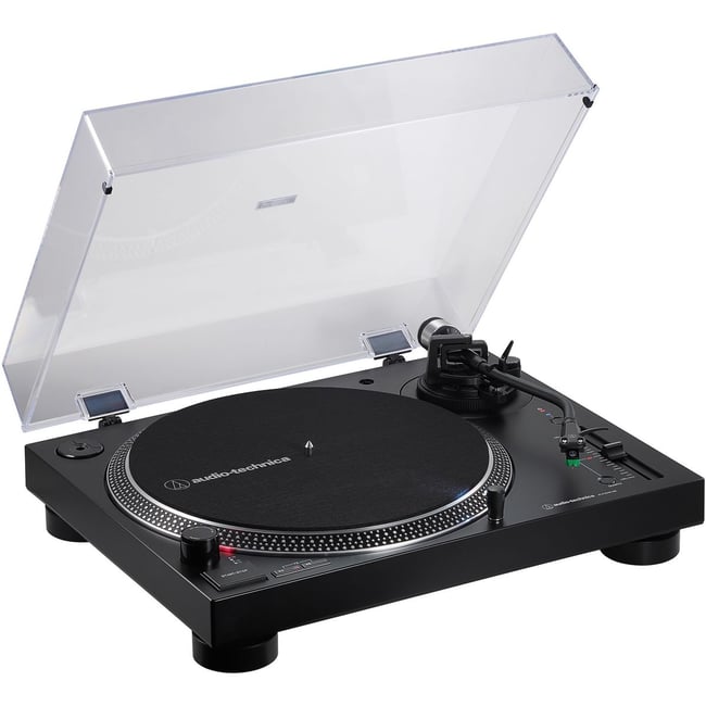 Platine vinyle AT-LP120XBTUSBBK noir <span itemprop=