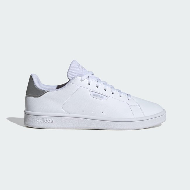CHAUSSURE URBAN COURT blanc/argent <span itemprop=