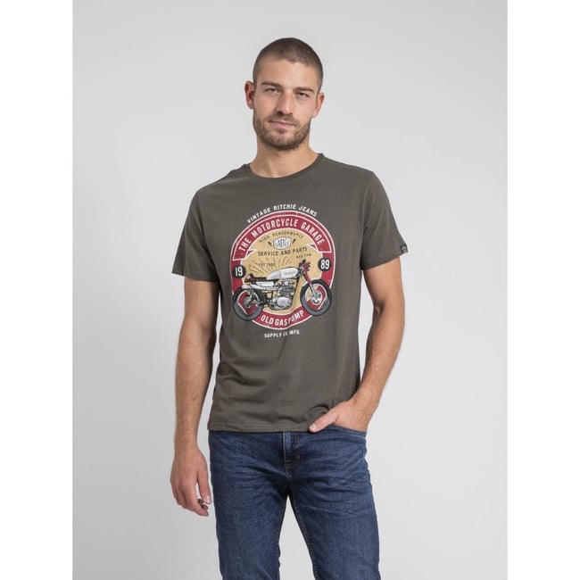 T-shirt Col Rond Pur Coton Jorisol - RITCHIE