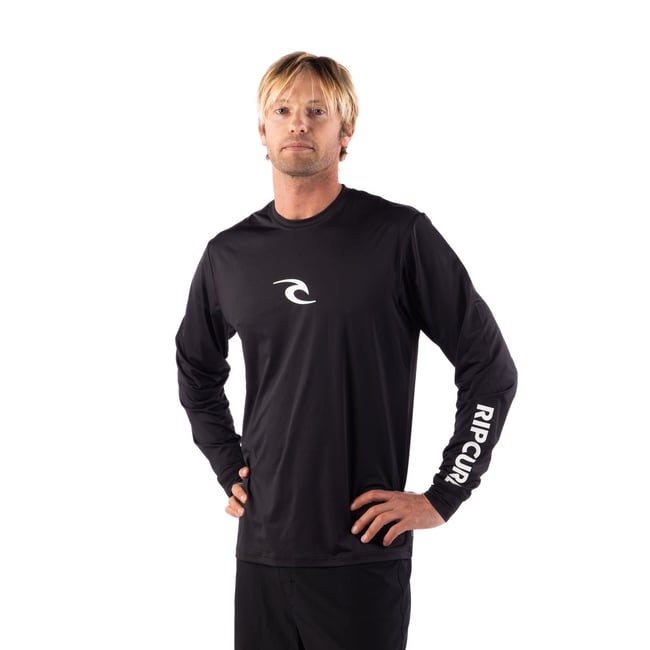 T-shirt anti-UV ample à manches longues pour homme AZ - RIP CURL