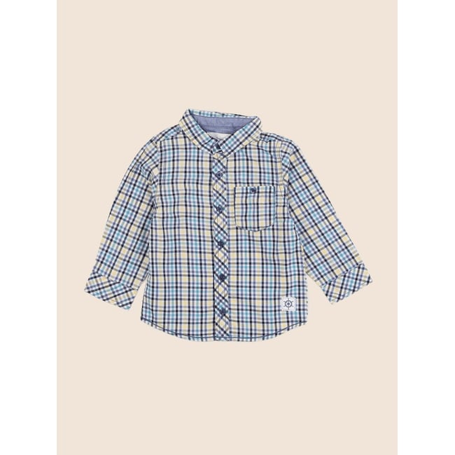 Chemise - Très bon état bleu <span itemprop=