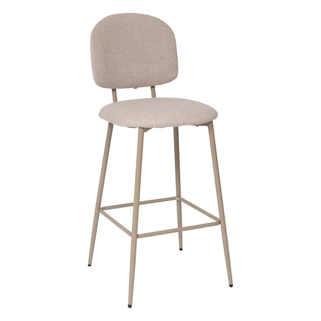 Tabouret KAMILI Couleur beige <span itemprop=