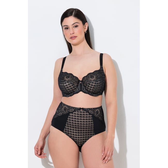 Soutien-gorge à armatures noir <span itemprop=
