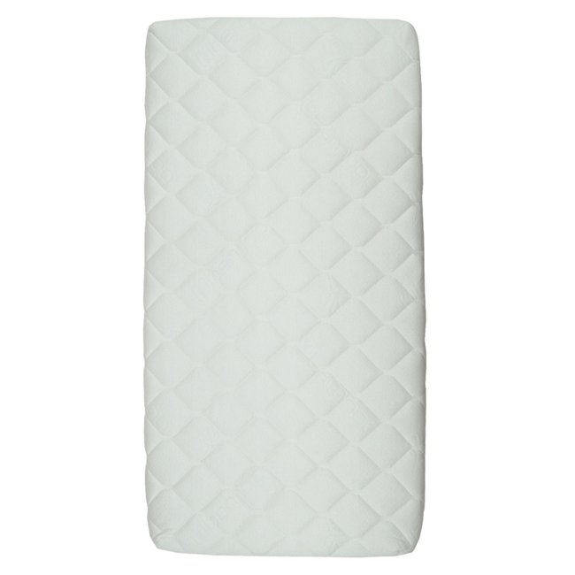 Matelas bébé bambou 60x120 cm Couleur blanc <span itemprop=