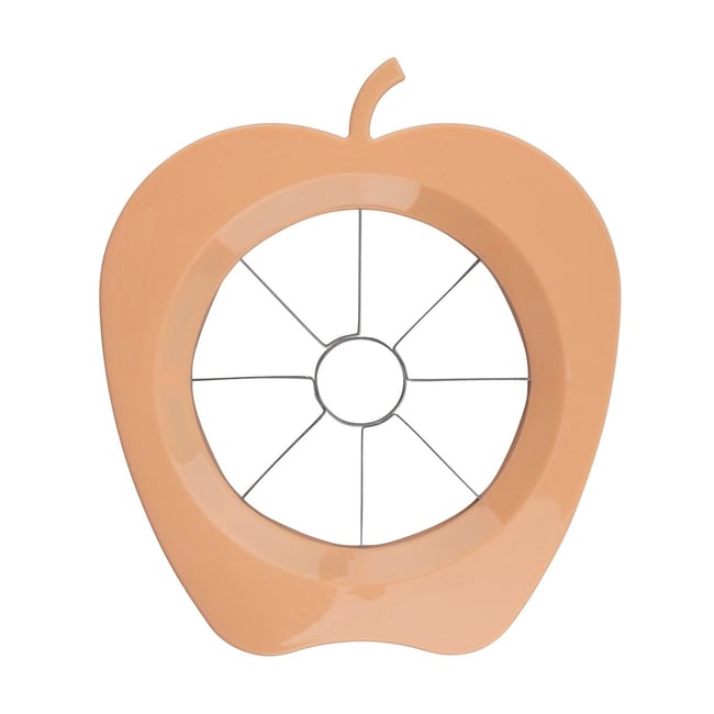 Coupe-Pomme SUMMER PARTY jaune <span itemprop=