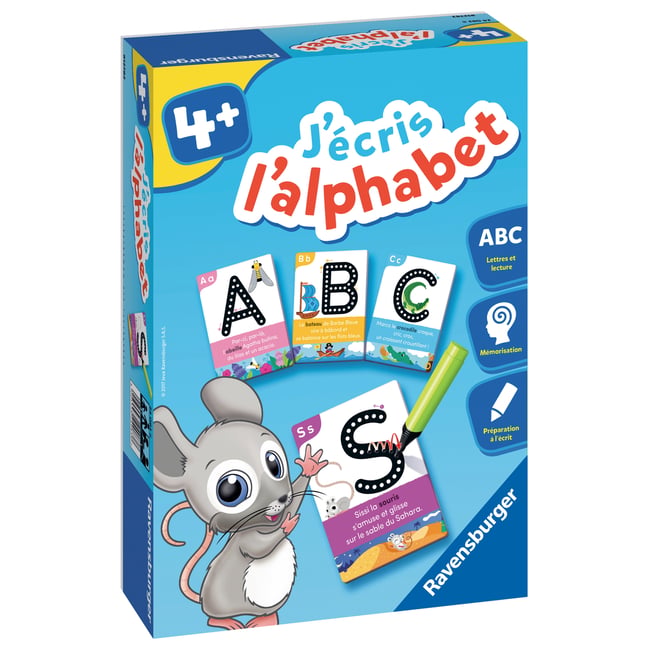 J ecris l alphabet Jeu educatif - RAVENSBURGER