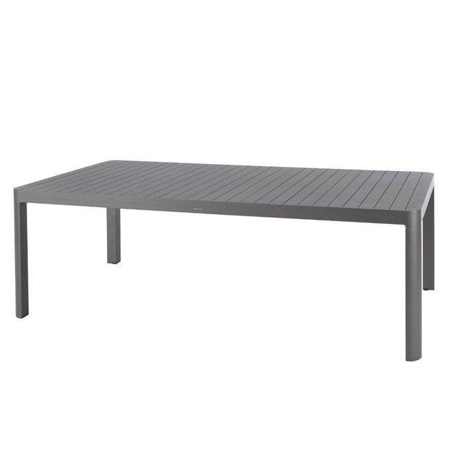 Table de jardin extensible Paradize en aluminium gris <span itemprop=