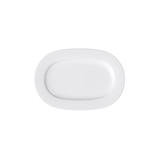 Plat De Service ROYAL Couleur blanc <span itemprop=
