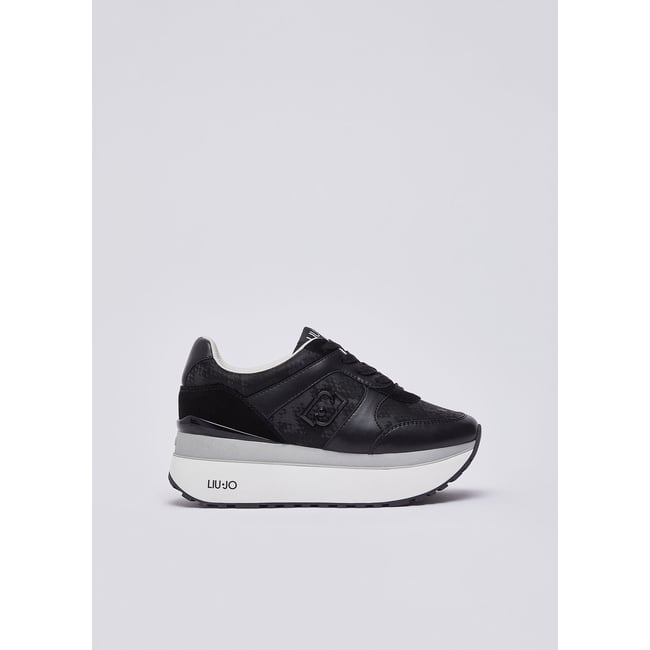 Sneakers super plateforme effet python - LIU JO