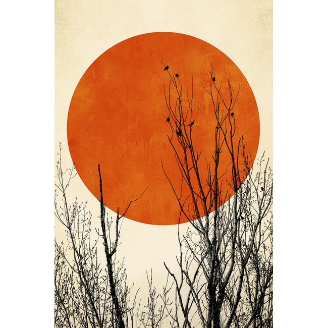 Tableau astronomie lueur hivernale - HEXOA