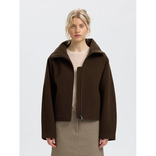 Veste marron - delicioso1 <span itemprop=