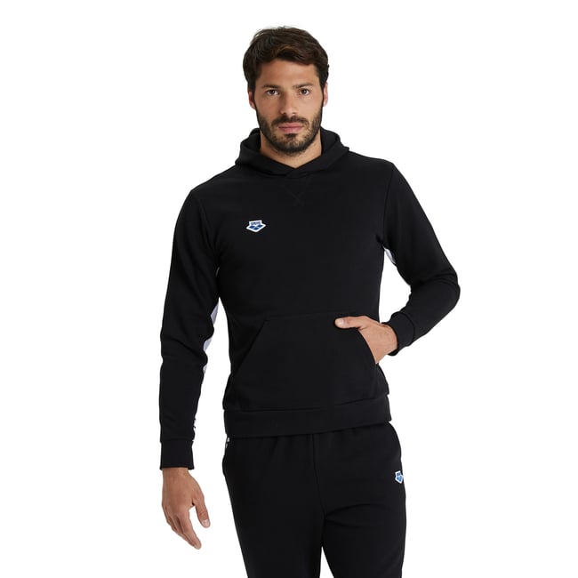 Sweat-shirt à capuche  Icons Solid black-white-black <span itemprop=