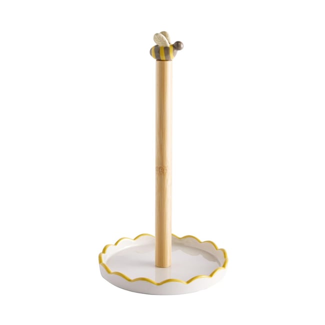 Porte essuie-tout maisie Couleur jaune <span itemprop=