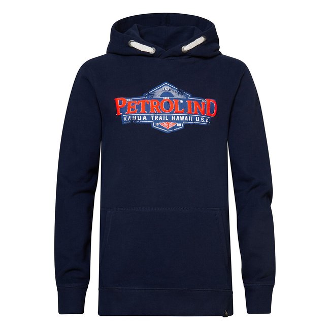 Hoodie, navy blue, PETROL INDUSTRIES
