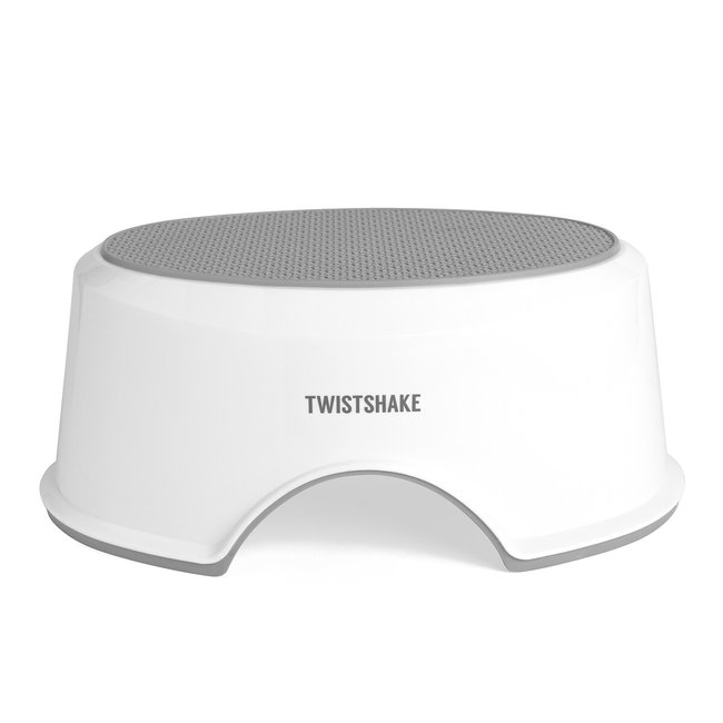 Degrau Twistshake branco/cinzento <span itemprop=