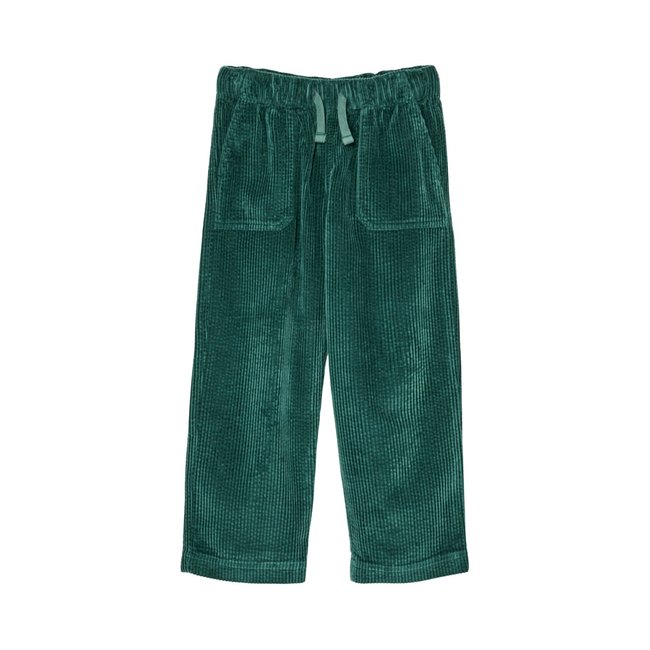Pantalon en velours CRUISER vert forest <span itemprop=
