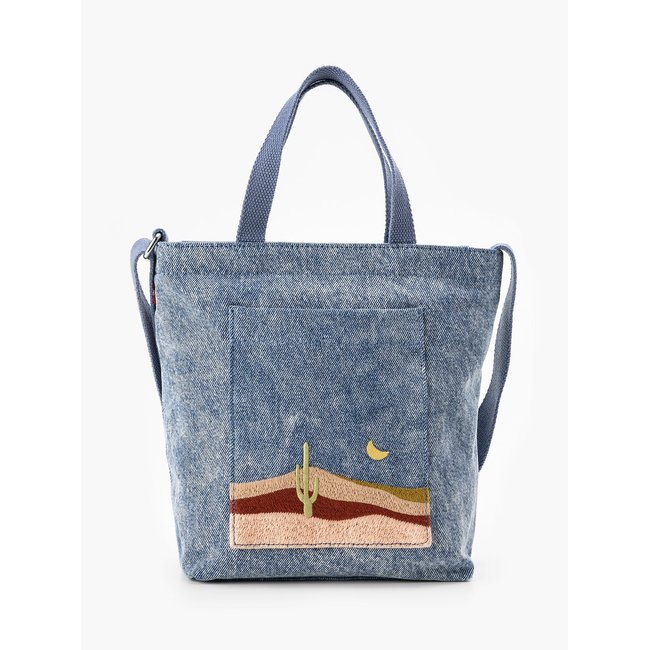 Mini Icon Tote Bag, blue denim, LEVI'S