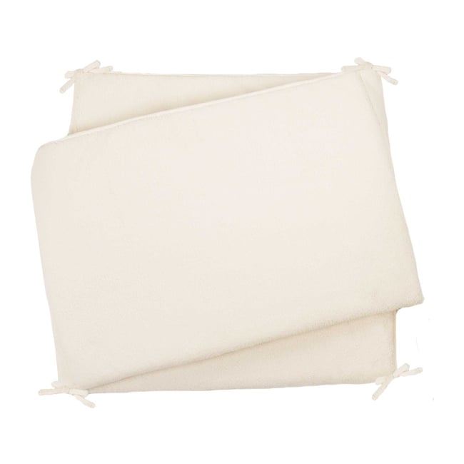Tour de lit bébé 40x180cm ecru <span itemprop=